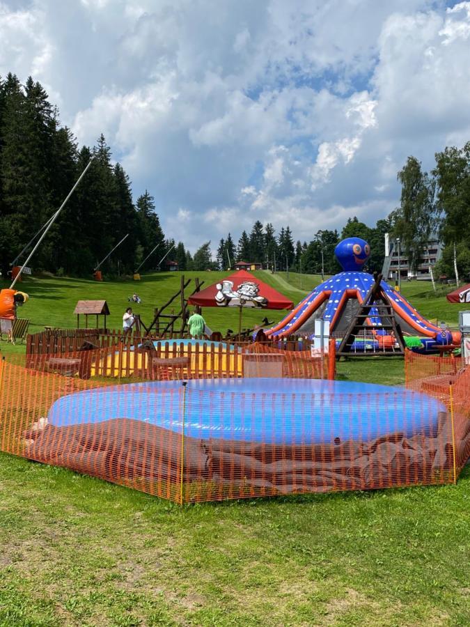 Pension & Restaurant Krakonos Harrachov Exteriör bild
