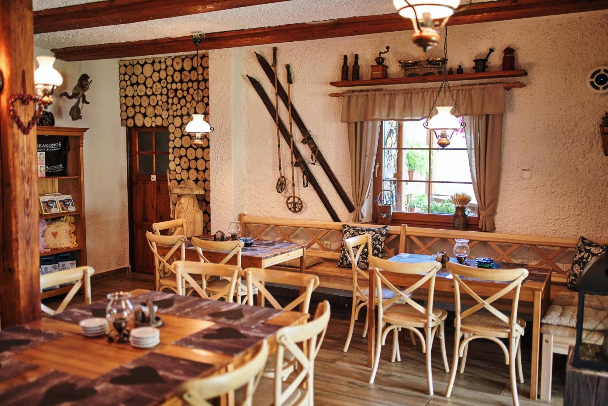 Pension & Restaurant Krakonos Harrachov Exteriör bild